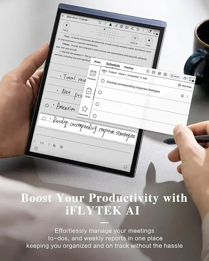 8.2" E Ink Electronic Notebook for Notes