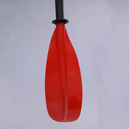 Red 4 Section Kayak Paddle Fibreglass Shaft SUP Oar
