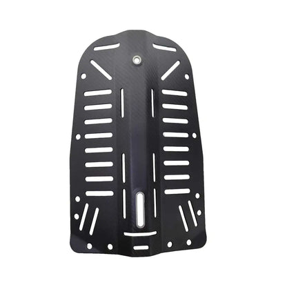 Compact Carbon Fiber Dive Backplate for Cave Divers