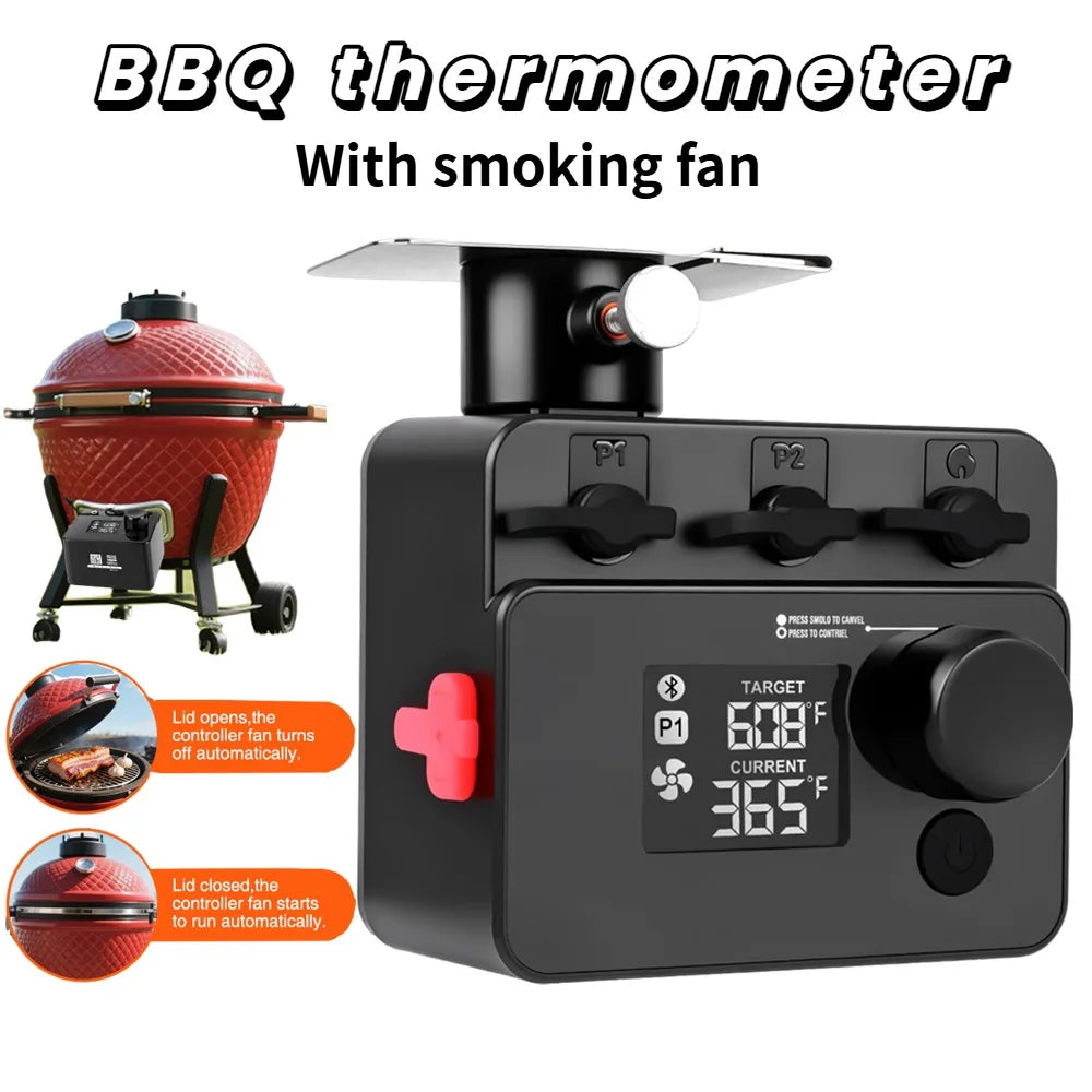 Wireless Bluetooth BBQ Meat Thermometer with Temperature Probe