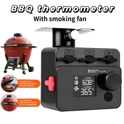 Wireless Bluetooth BBQ Meat Thermometer with Temperature Probe