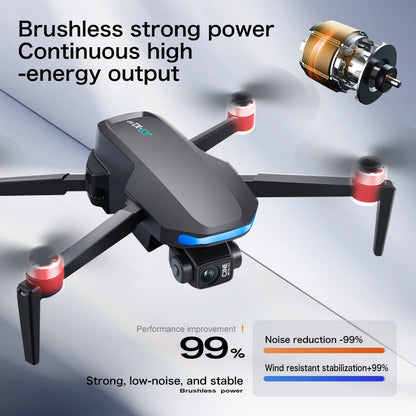 Professional FPV Drone with Large Screen Remote Control
