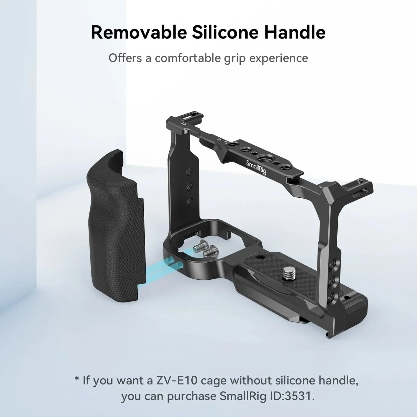 Sony ZV-E10 Cage Kit 6 with Quick Release Plate