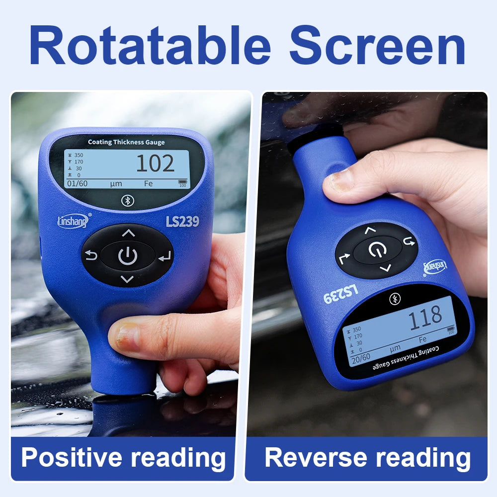 Digital Car Paint Thickness Gauge High Precision Tester