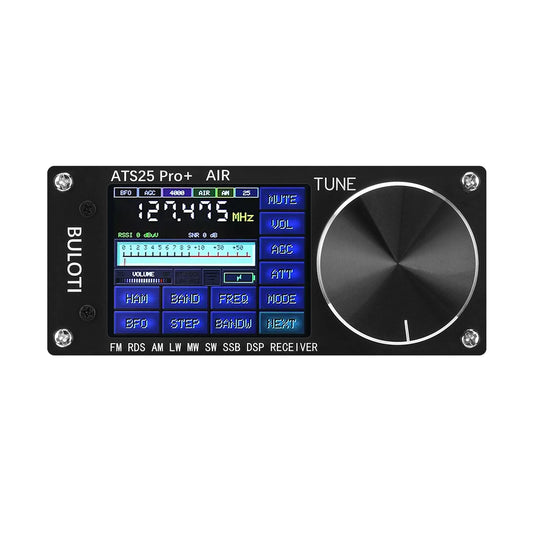 Portable SDR Receiver with Bluetooth WiFi and Aviation Band
