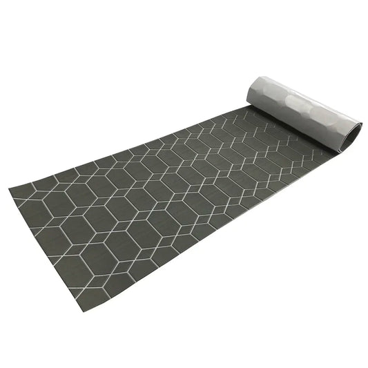 Waterproof Boat Deck Foam Flooring Hexagon Pattern
