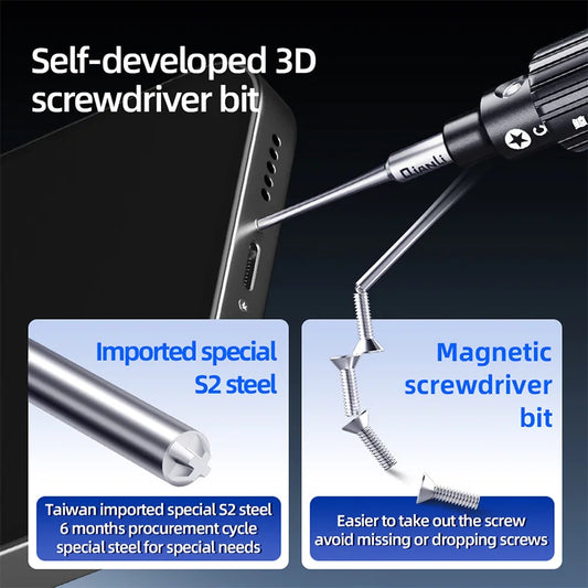 Professional Magnetic 3D Screwdriver Set Precision Repair Tool