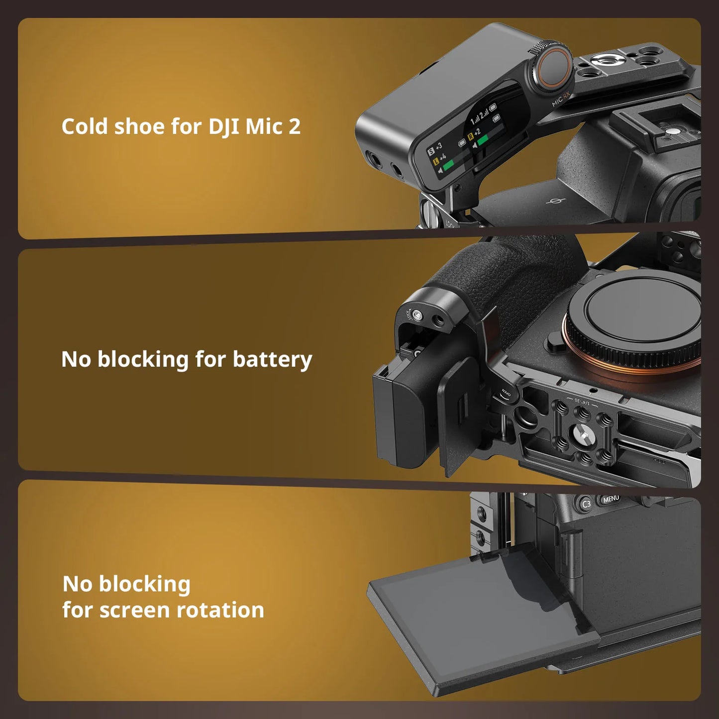 Arca Quick Release Camera Cage Kit 6026