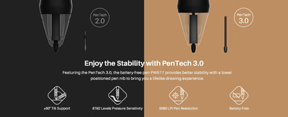 HUION Digital Pen Tablet for Artists and Designers