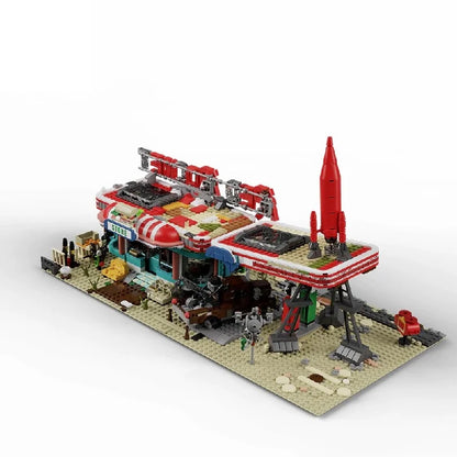 Doomsday House Modular Architecture Construction Set 2221 Pieces