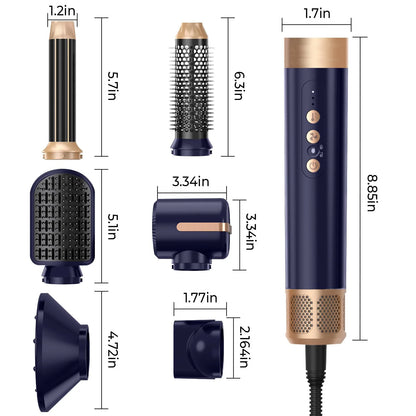 Ionic Hair Dryer Brush High-Speed 7 in 1