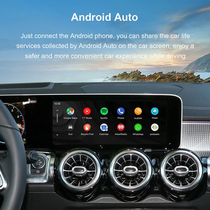 Smart Wireless Car Play Auto Receiver for Benz NTG 5.0