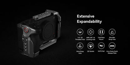 Aluminum Protective Camera Cage for Sony FX3 FX30