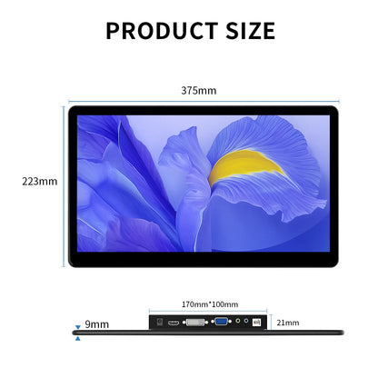 15.6 Inch Full HD Touchscreen IPS Portable Monitor