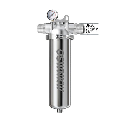 DN20 10 Inch Sediment Filter with 40 Micron Mesh