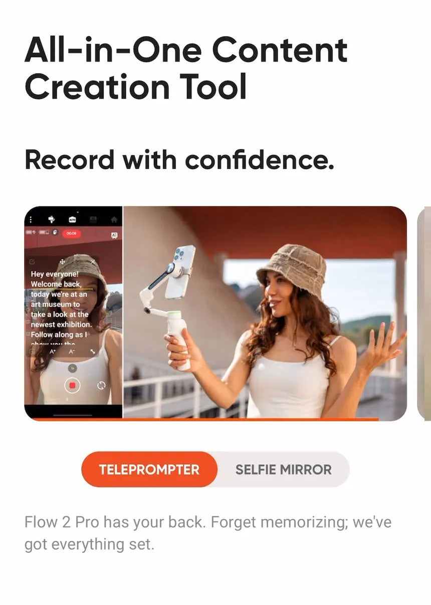 Portable AI Phone Stabilizer for Smooth Video Capture
