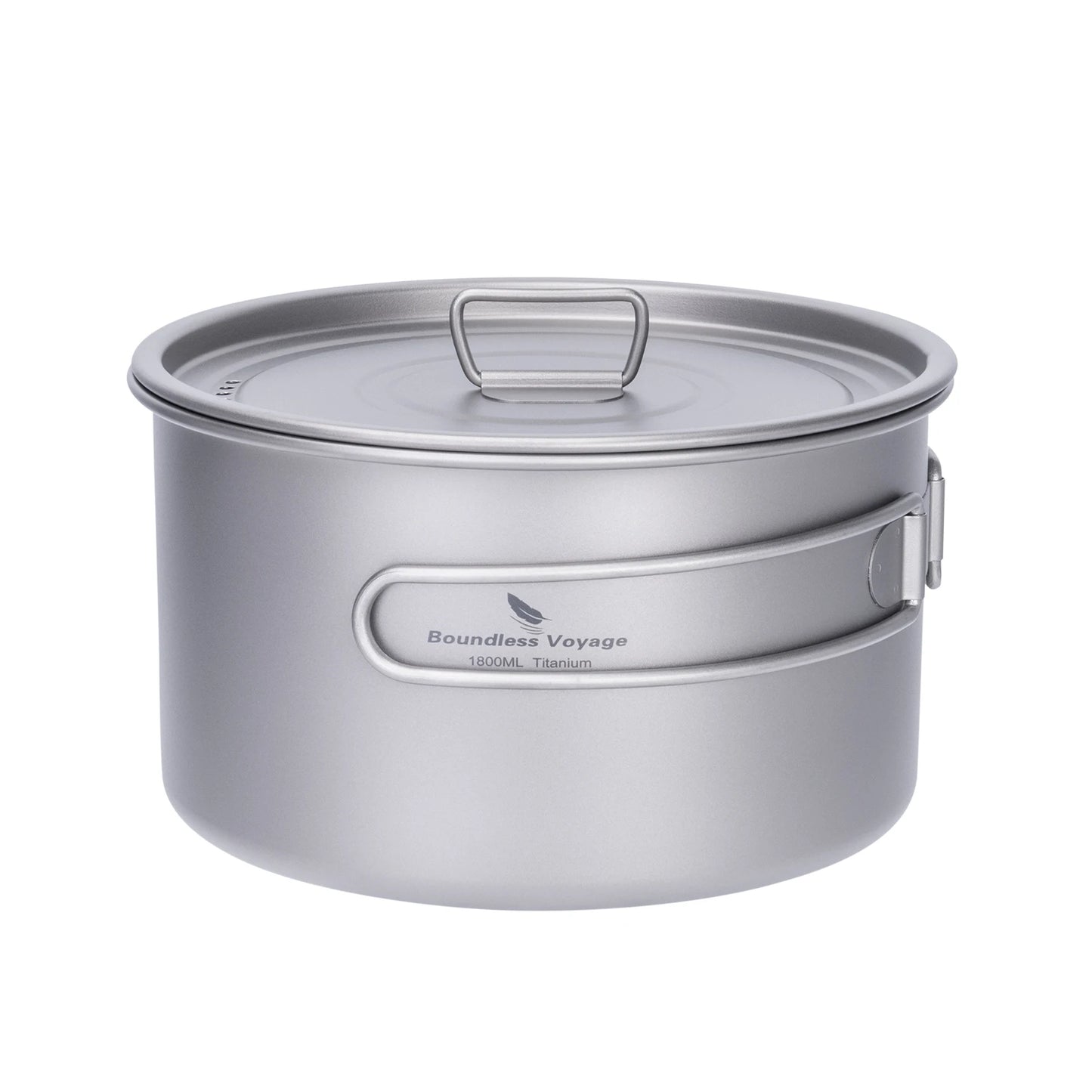 Portable Titanium Cooking Pots for Outdoor Adventures