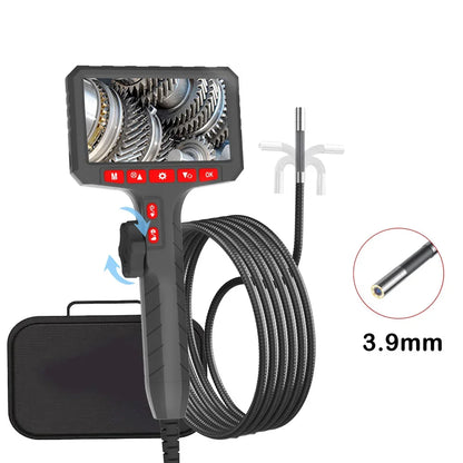 3.9 mm 2m Two Way Rotary Endoscope with 5″ Screen