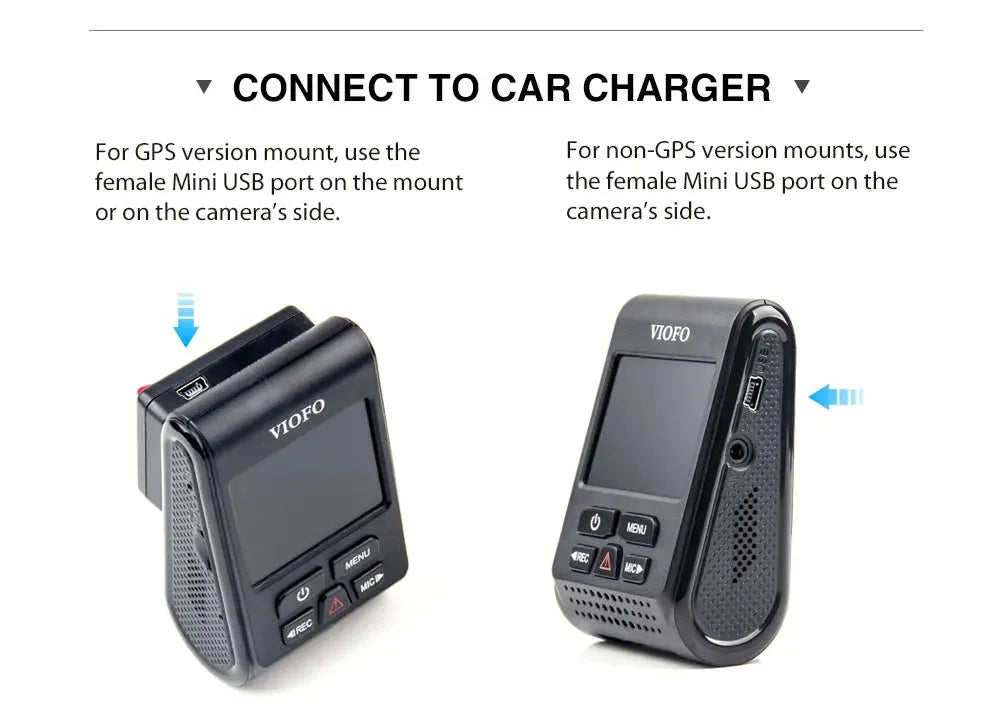 Compact 2K Dash Camera with Wide Angle and Loop Recording