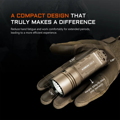 Desert SFT-25R High-Power Tactical Beam Flashlight