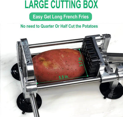 Heavy Duty Stainless Steel French Fry Cutter