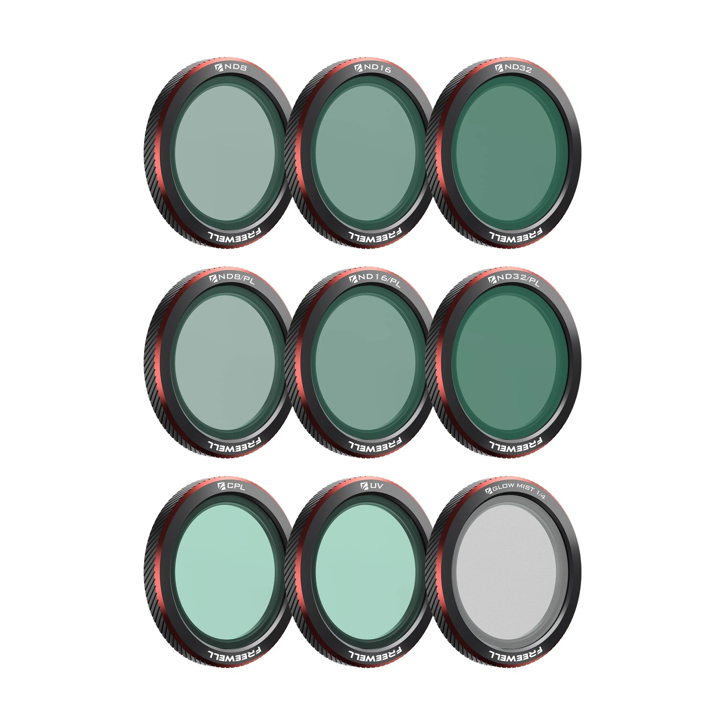 Magnetic 9 Pack Drone Filter Set