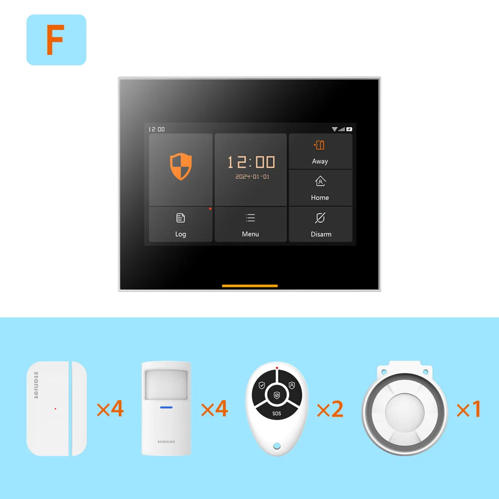 Smart Home Security Alarm System WiFi 4G