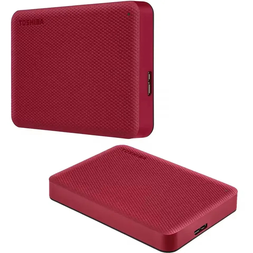 Red Sleek USB 3.0 2.5 External Drive