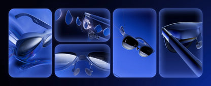 AR Smart Glasses 1200p 700nits 52 Degree FOV 3DoF Display