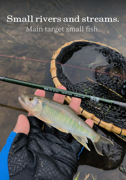 Portable 1.8m Ultralight Spinning Fishing Rod for Trout