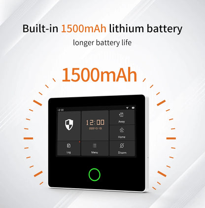 4.3 Inch Touchscreen WiFi Home Security Alarm Kit