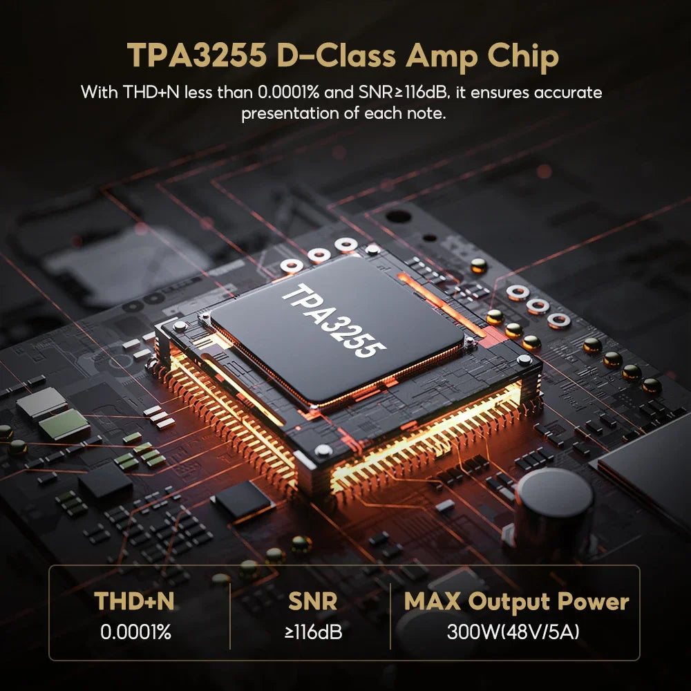 High Power Mono Amplifier 300W TPA3255 with Trigger Input