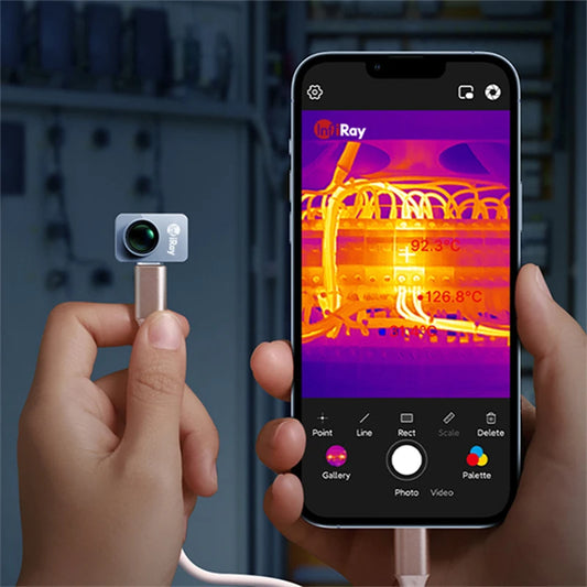 P2 PRO Thermal Camera for iPhone Home and Inspection