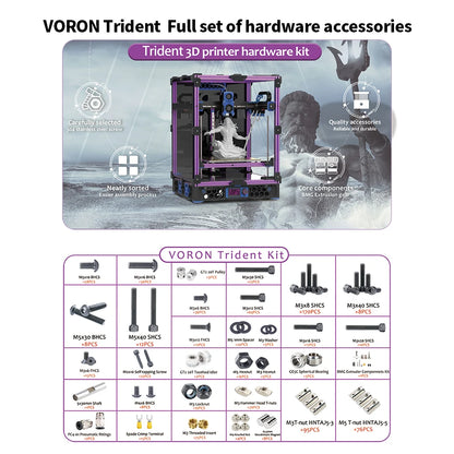 DIY 3D Printer Screw Nut Kit Full Fastener Set