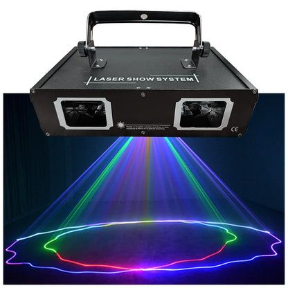 Disco RGB Beam Scanner Light for DJ Wedding Bar