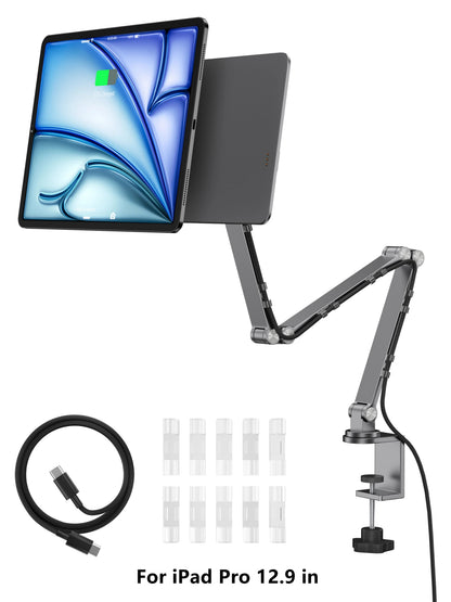 Adjustable iPad Pro 12.9" Magnetic Wireless Stand