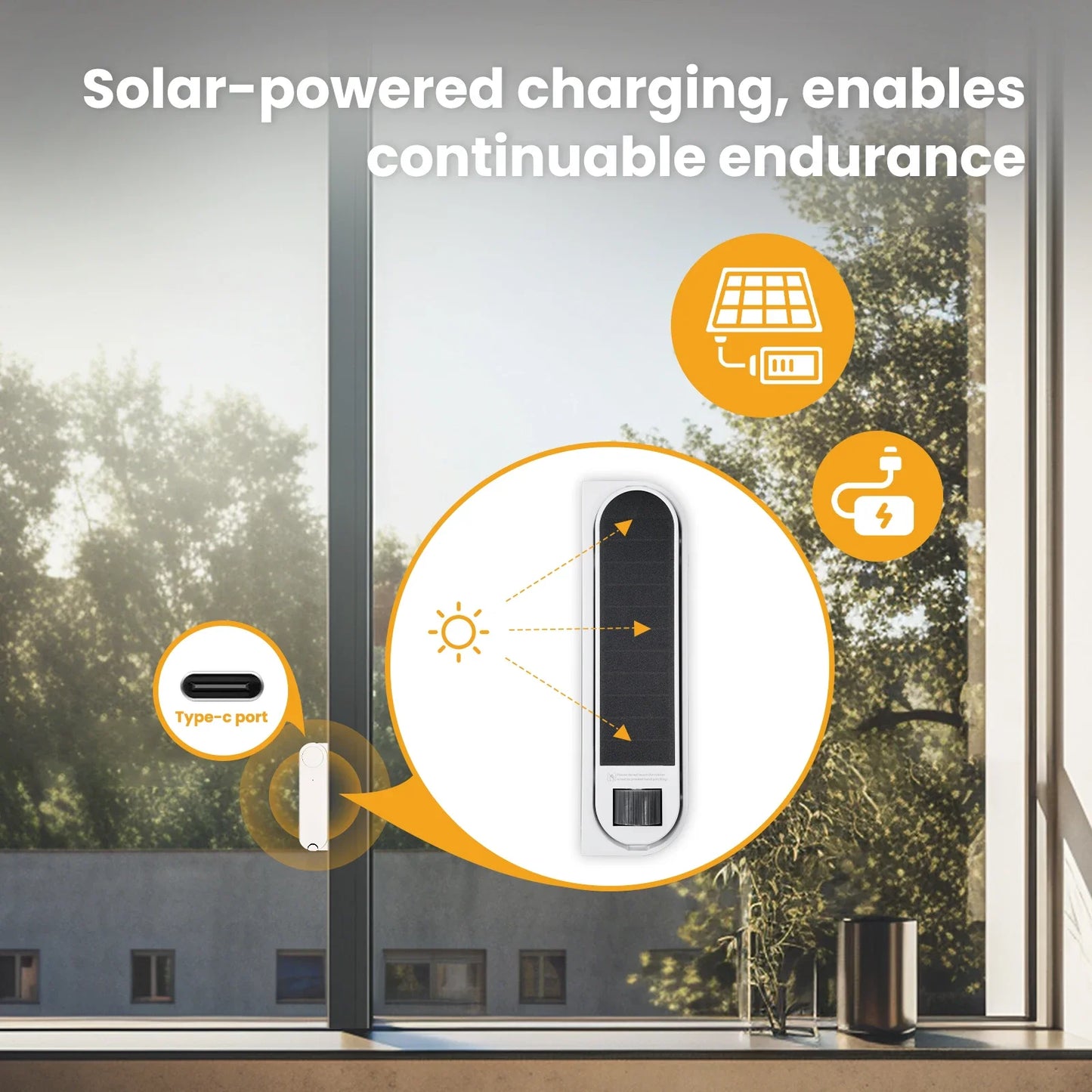 Automatic Sliding Window Opener with App Remote Control