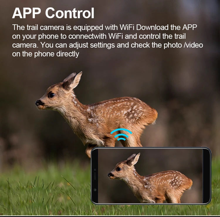 Portable 4G Wildlife Camera 64GB 940nm Invisible IR