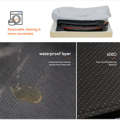 3XL Soft Fleece Dog Bed Removable Washable Cover