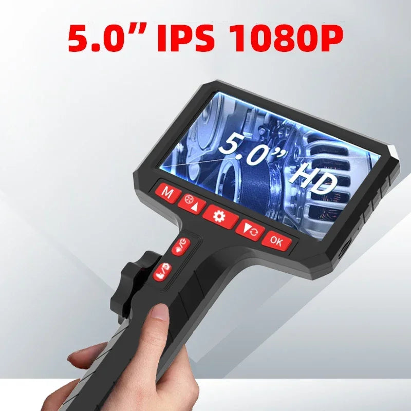 5 Inch 1080P Borescope 3.9mm Inspection Camera