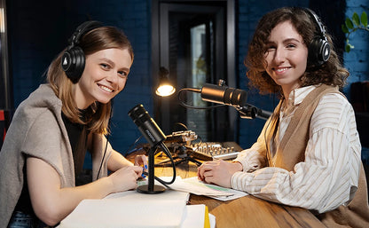 Broadcast-Quality Dynamic Mic XLR Gaming Studio Use