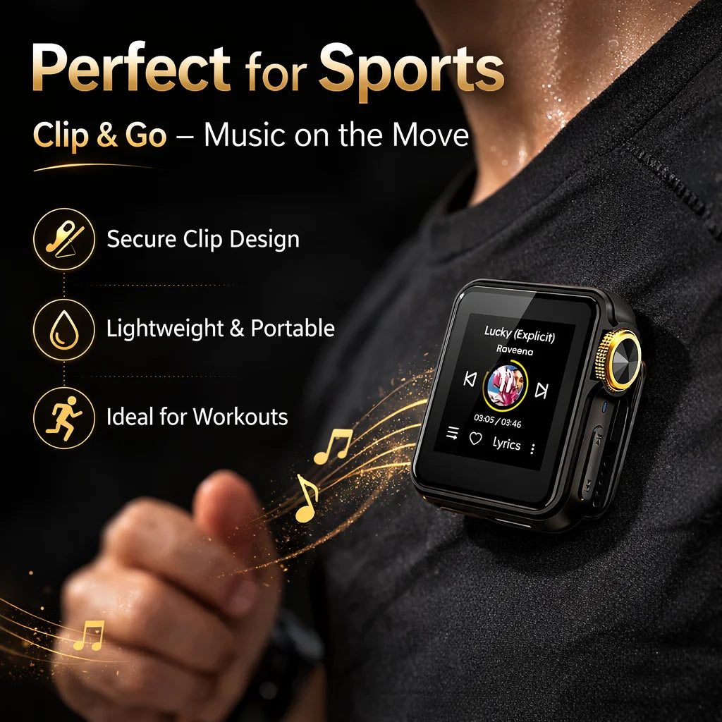 64GB Portable HiFi MP3 Player Bluetooth LDAC DSD256 FLAC