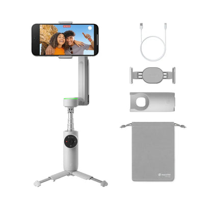 Insta360 Flow Pro Portable 3 Axis Gimbal with AI Tracking and Selfie Stick