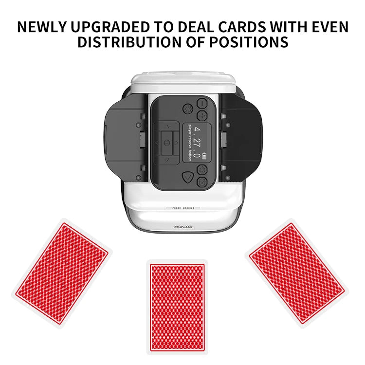 Automatic 360° Card Shuffler and Dealer Machine
