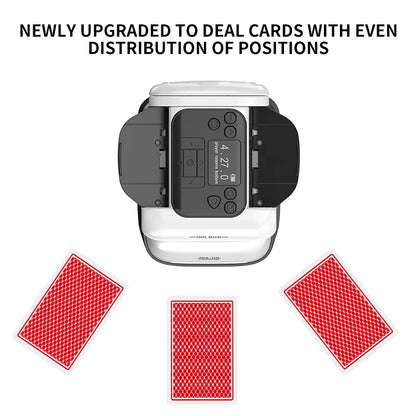 Automatic 360° Card Shuffler and Dealer Machine