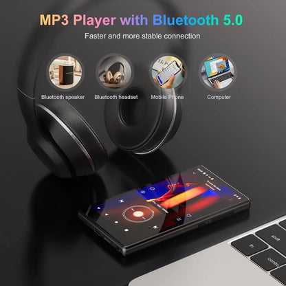 Portable 4.7 Inch HiRes MP4 Player Bluetooth WiFi