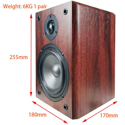 5.5" Loudspeakers for Home Amplifier Audio Setup
