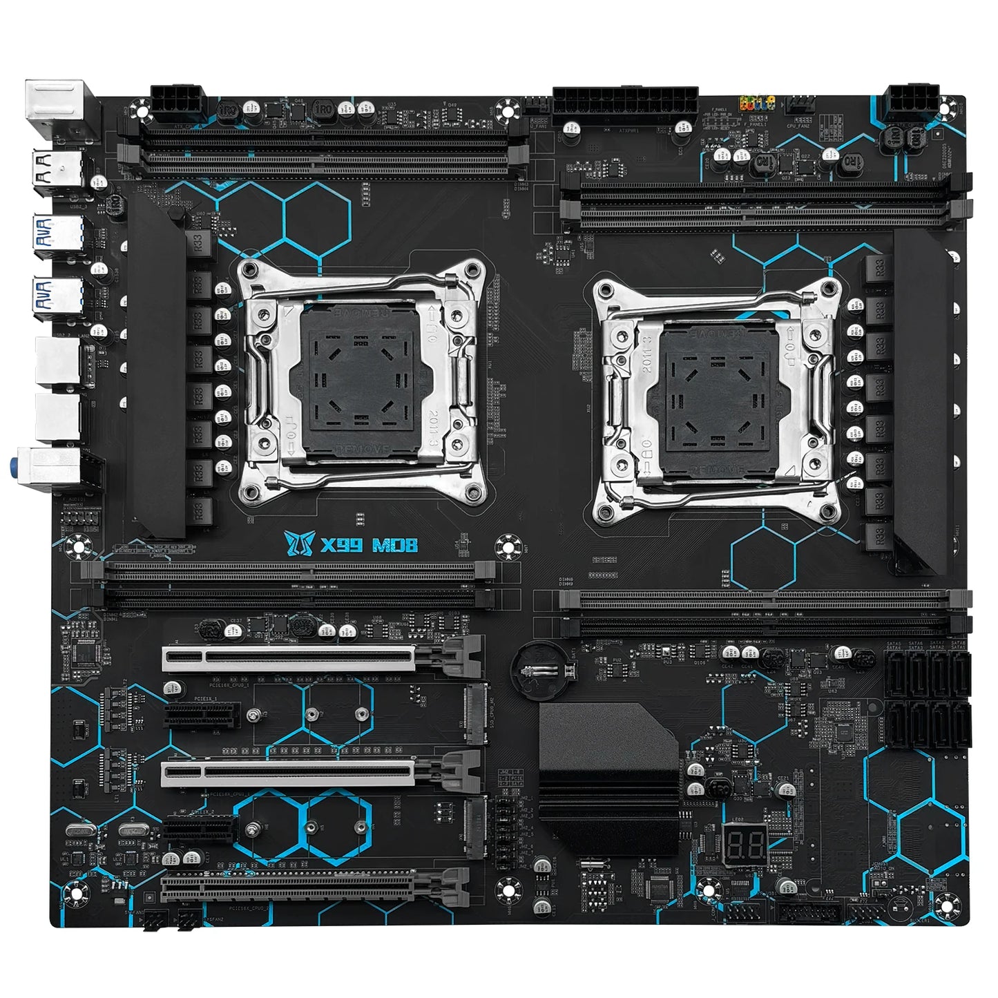 High-Performance X99 Motherboard with C612 Chipset