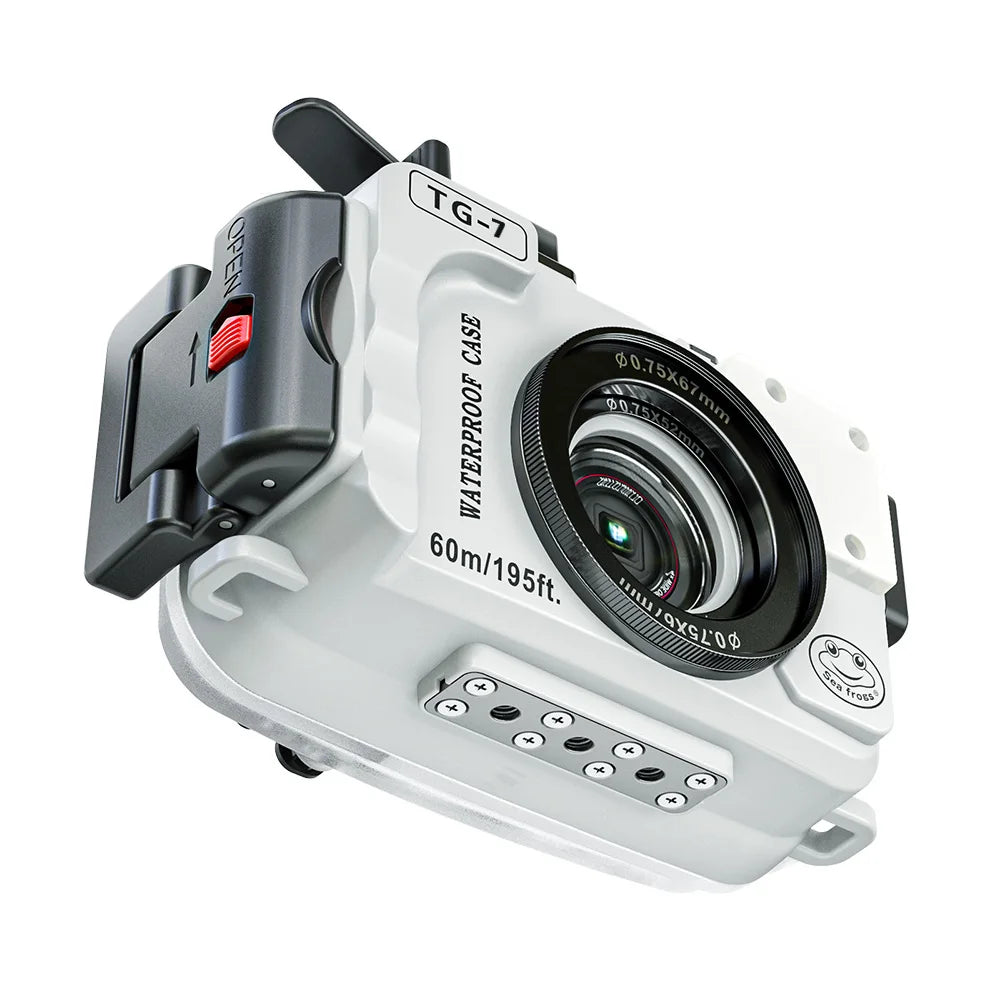 Underwater Camera Housing Kit TG7 White 60M
