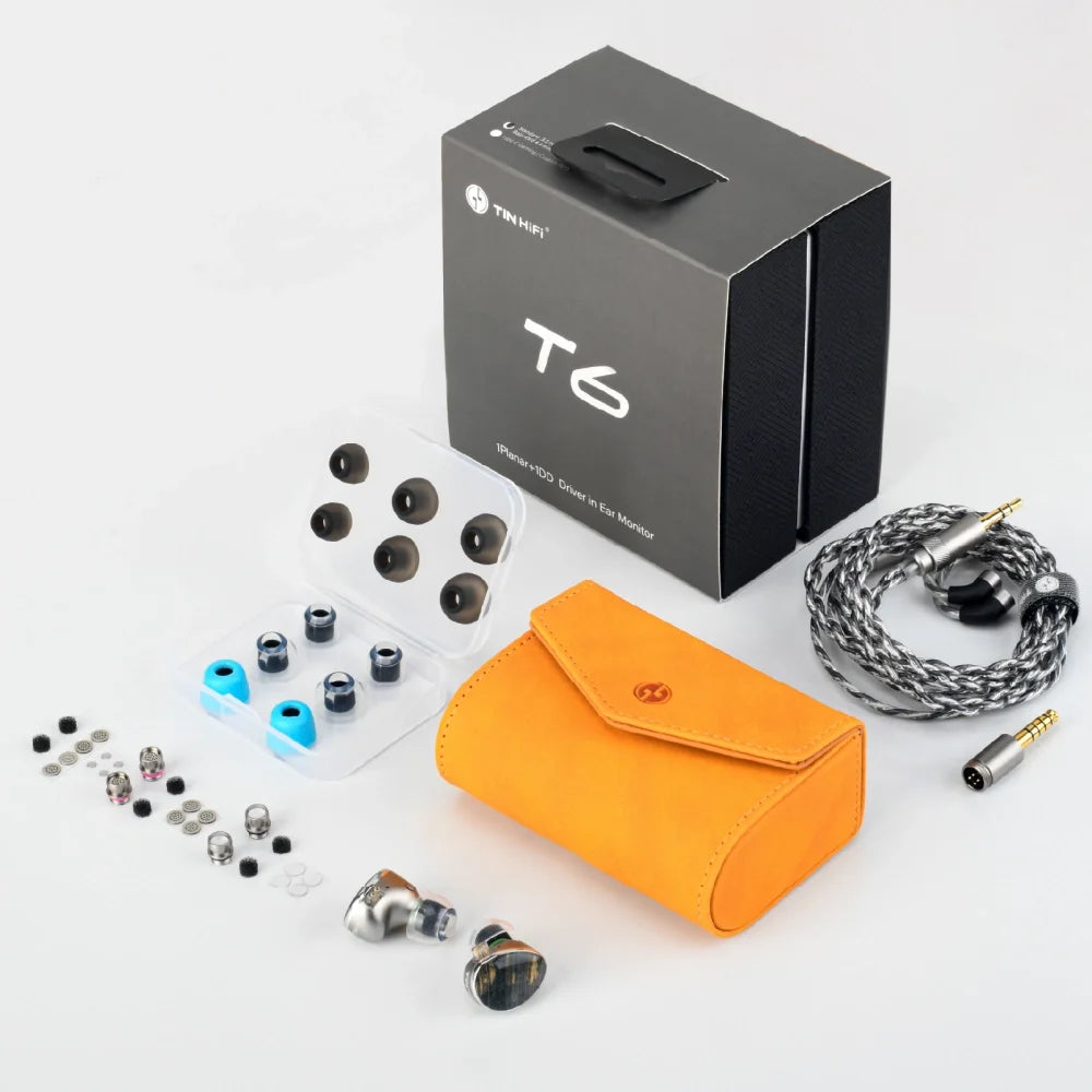 HiFi Hybrid IEM Earphones 1DD+1 Planar Driver Type C